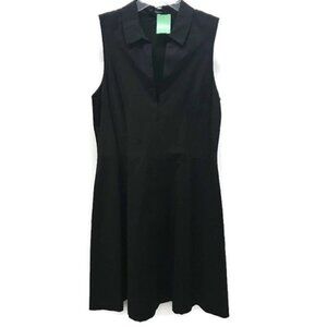 Theory Collared Sleeveless Dress